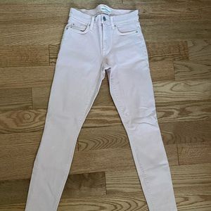 Gap baby pink skinny jeans
